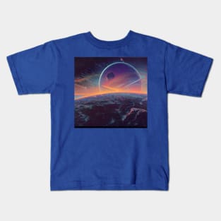 Interplanetary Spaceport Kids T-Shirt